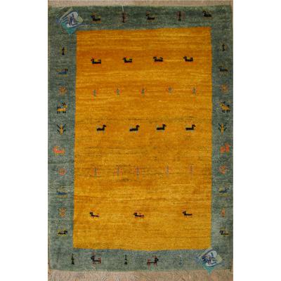 Zar-o-charak Gabeh Carpet Handmade Simple Design