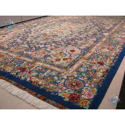 Nine Meters Tabriz Carpet Handmade Salari Design