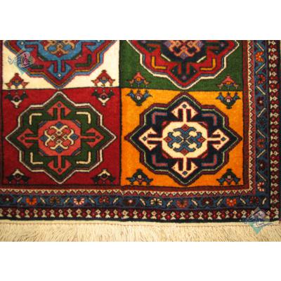 Pair Mat Yalameh Carpet Handmade Adobe Design All Wool