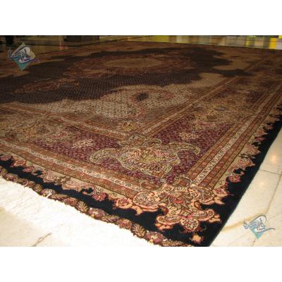 Twelve meters Tabriz Carpet Handmade Mahi Design