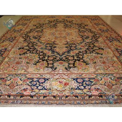 Pair Nine meter Tabriz Carpet Handmade New Salary Design