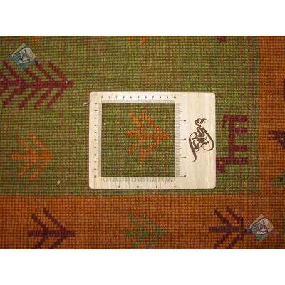 Mat Gabeh Carpet Handmade Nomadic Design All Wool