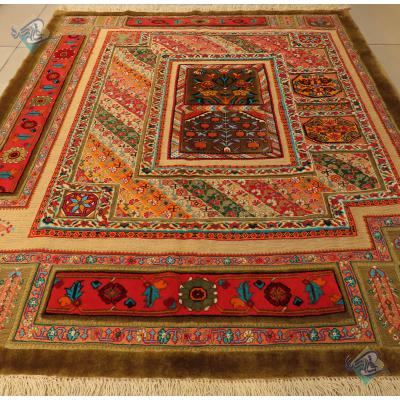 Rug Sirjan Carpet Kilim Handmade Geometric Design