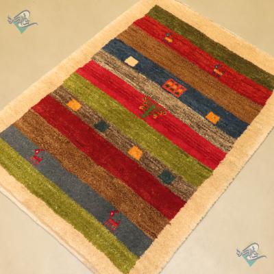 Mat Handmade Gabeh Carpet Parallel  Designe All Wool