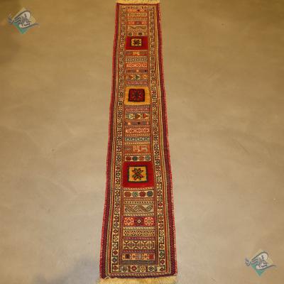Runner Sirjan kilim&Carpet Handmade Nomadic Design All Wool