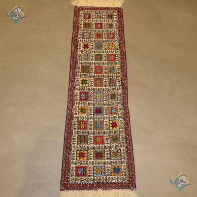 Runner Sirjan kilim&Carpet Handmade Brick  Design All Wool