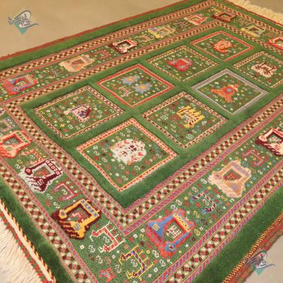 Zar_o_charak Sirjan Carpet Kilim Handmade Brick Design