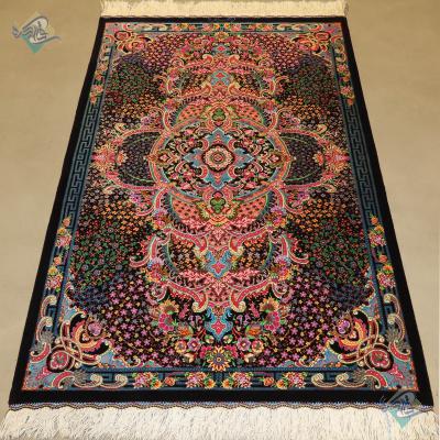 Zarocharak Qom Carpet Handmade Bitarafan Design