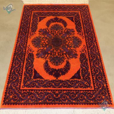 Zarocharak Qom Carpet Handmade Versace Design All Silk