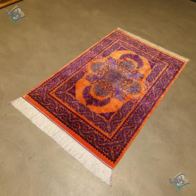 Zarocharak Qom Carpet Handmade Versace Design All Silk