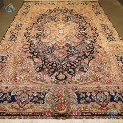 Nine Meter Handmade Tabriz Carpet New Salari Design