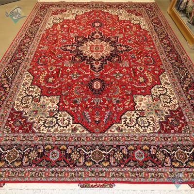 Nine Meters Tabriz Carpet Handmade Heris Design
