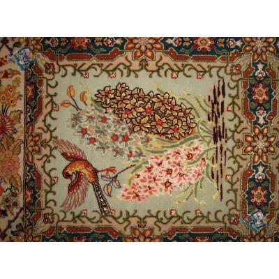Nine Meters Tabriz Handmaid Carpet Golestan Design