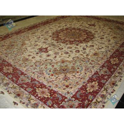 Twelve Meters Tabriz Handmaid Carpet Oliya Design