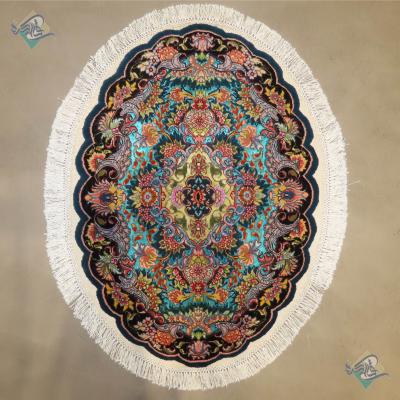 Oval Tabriz Carpet Handmade Gplbaf Design