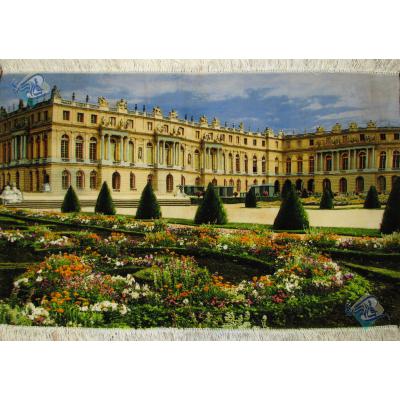 Tableau Carpet Handwoven Tabriz Palace of Versailles Design