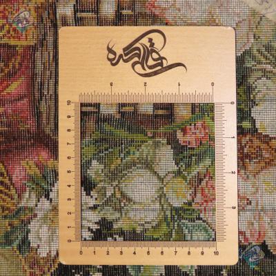 Tableau Carpet Handwoven Tabriz Flower basket Design