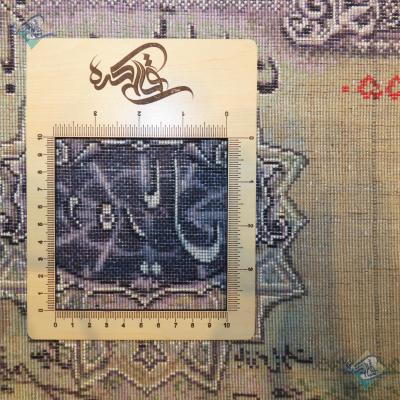 Tableau Carpet Handwoven Tabriz Pahlavi Banknote Design